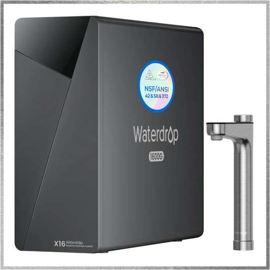 Waterdrop X Series Undersink Reverse Osmosis System, X16-S