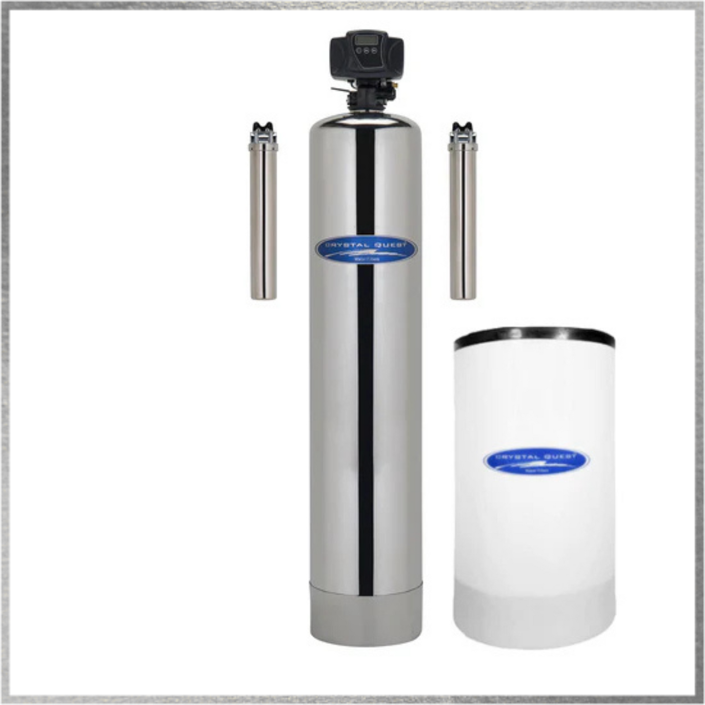 Whole House Water Softener with Pre/Post Filtration