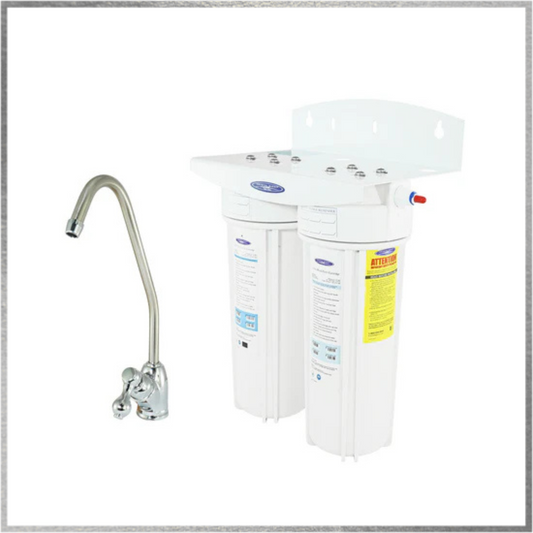 Fluoride Under Sink Water Filter System