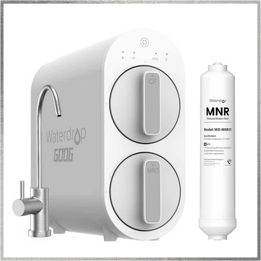 Waterdrop G2P600 Remineralization RO Water Filtration System for Home