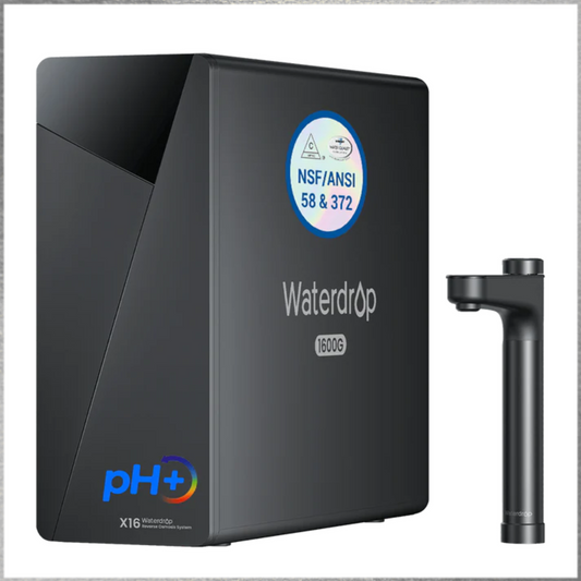 Waterdrop X16 Reverse Osmosis System with Replacement Filter Combo